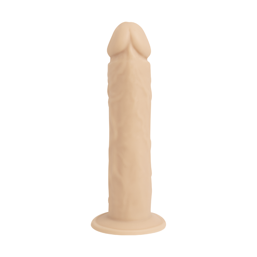 Premium Silicone Dildo Hyperrealistic Talla M Caramel