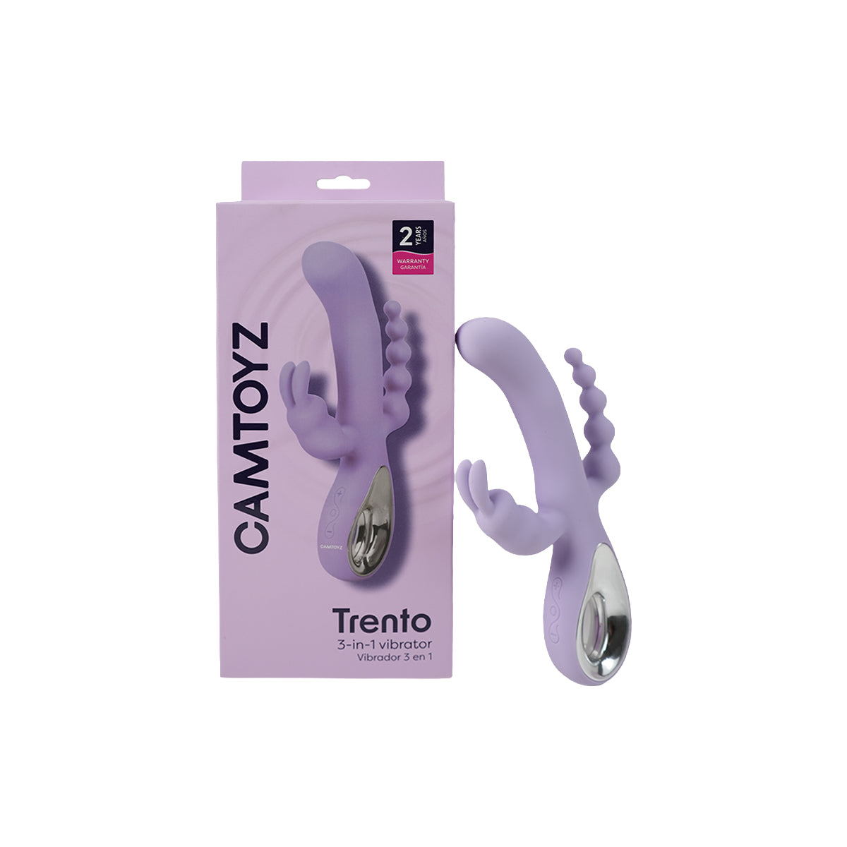 Vibrador triple estimulación Trento Camtoyz