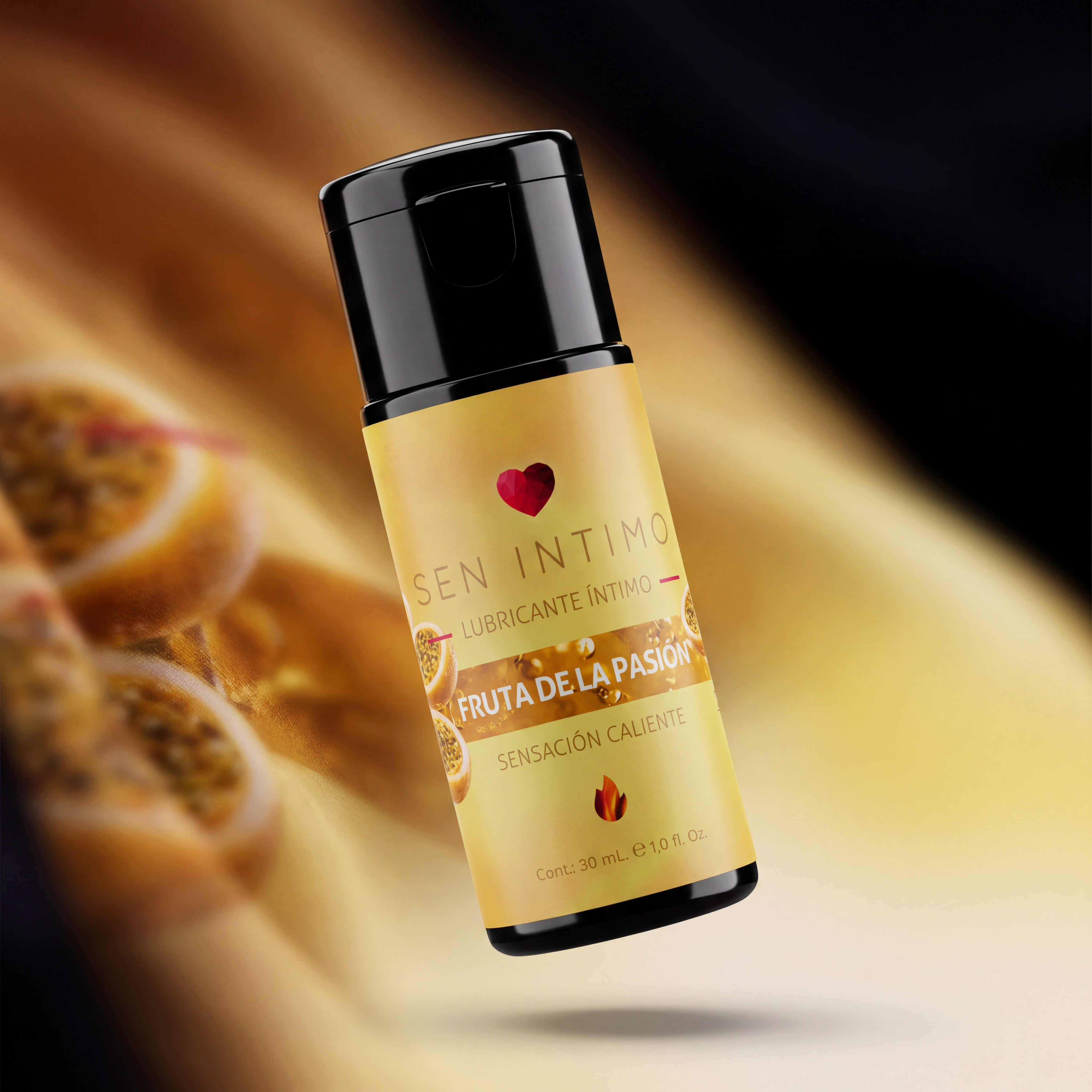 Lubricante Íntimo Caliente Passion Fruit X 30 mL Sen Intimo