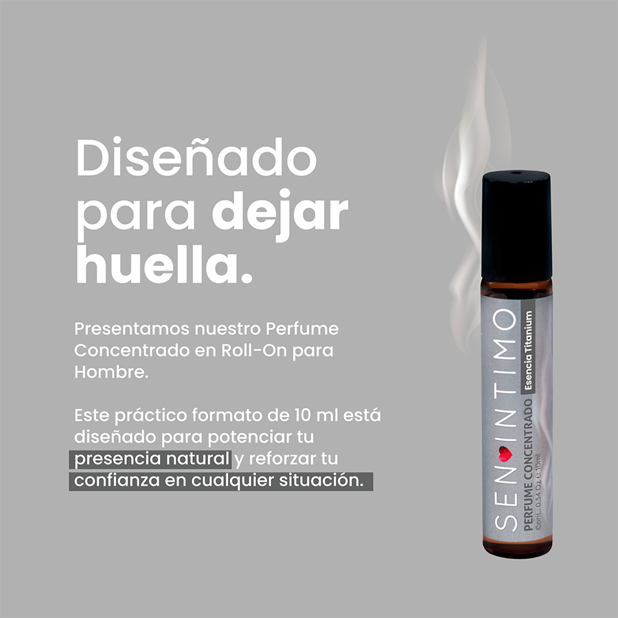 Pheromone Infused Parfum Titanium x 10 Ml Sen Intimo Usa