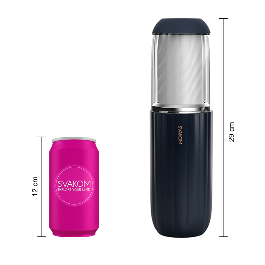 Masturbador Alex NEO 2 Azul Oscuro Controlado por APP Global by Svakom