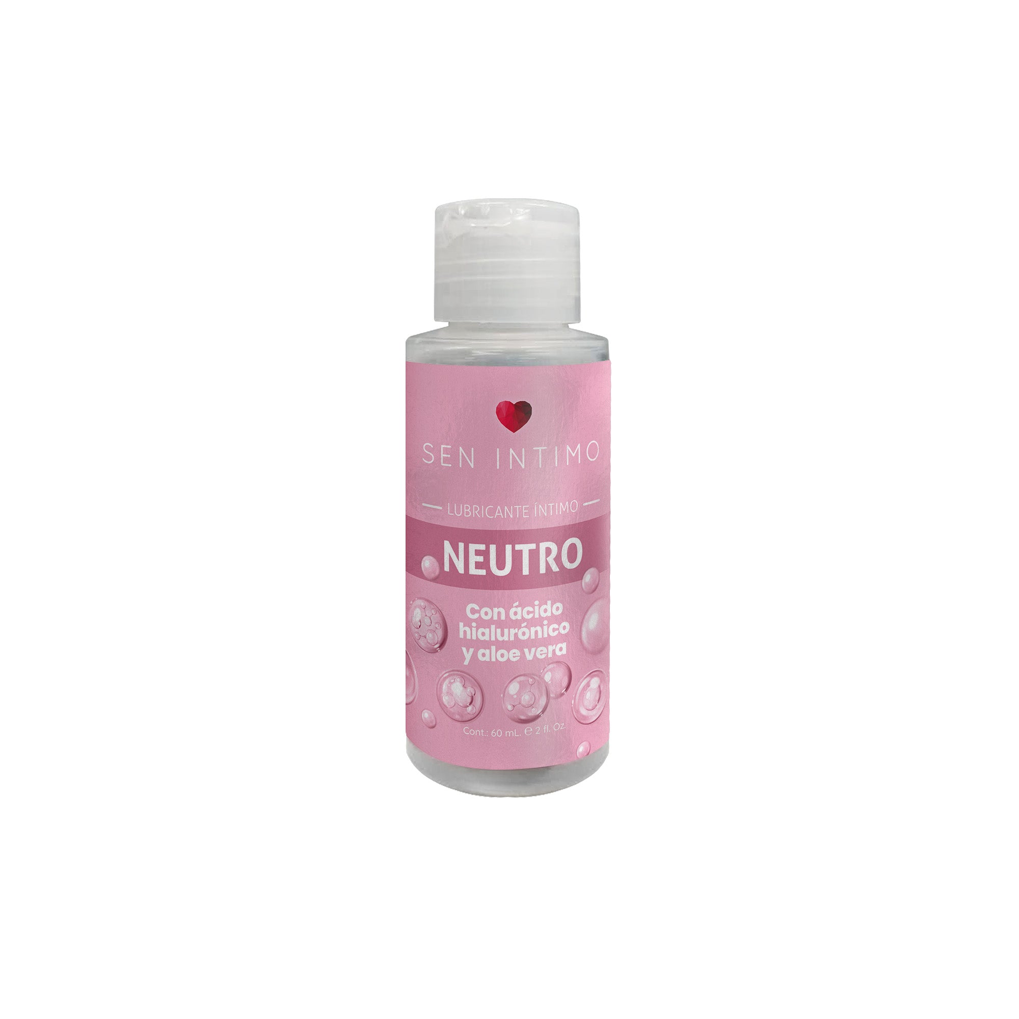 Lubricante Neutro con Ácido Hialurónico y Aloé x 60 ml by Sen Ìntimo