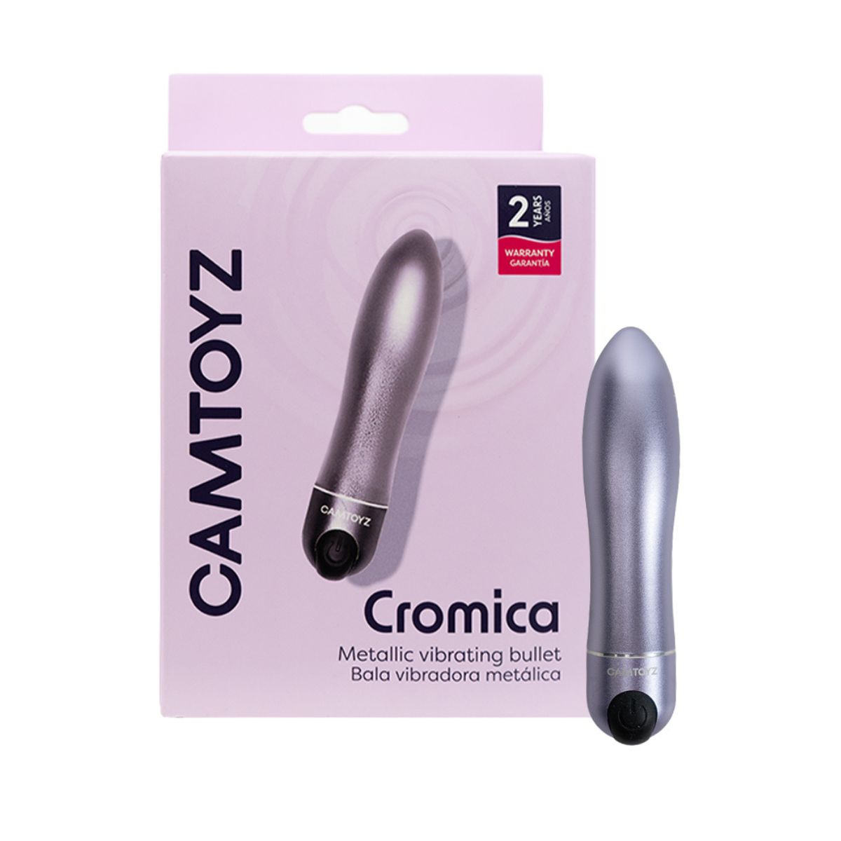 Cromica Bala vibradora metálica Camtoyz