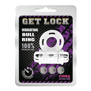 Anillo Vibrador Bull Ring Clear - Sen Fantasy