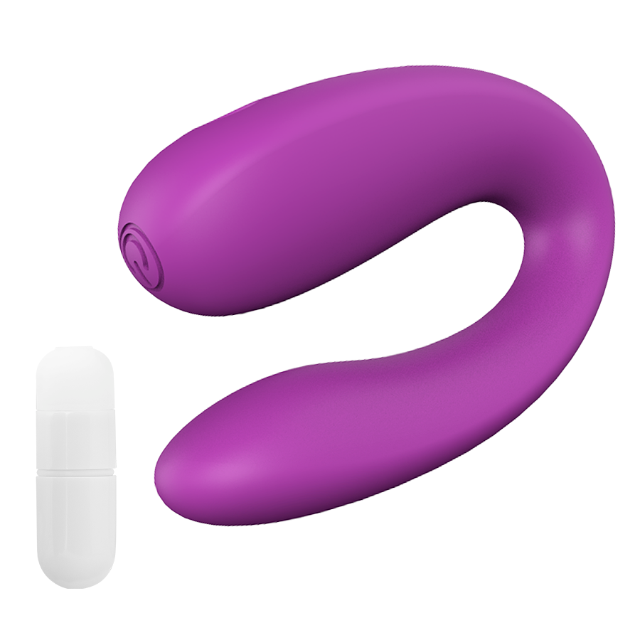Vibrador de doble estimulación Vebe Purple