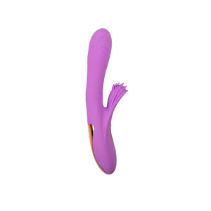 Camtoyz Vibrador Doble Nelea Lila - Sen Fantasy