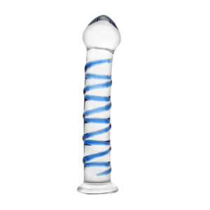 Dildo De Vidrio Ultravioleta - Sen Fantasy
