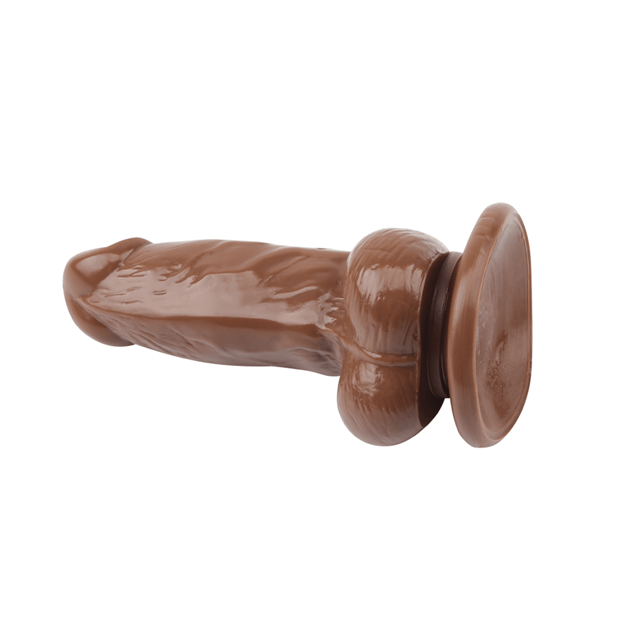 Dildo Jumbo Jack 6'' Brown - Sen Fantasy