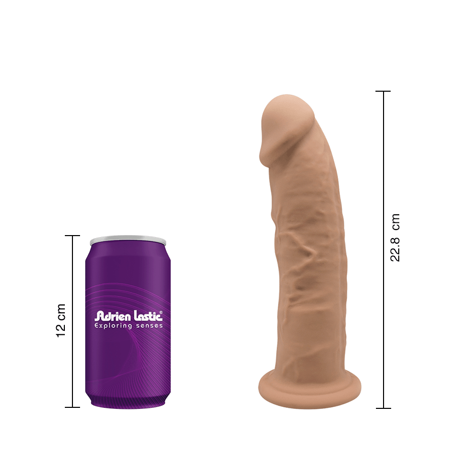Dildo Realista Model 2 (9") Caramelo - Sen Fantasy