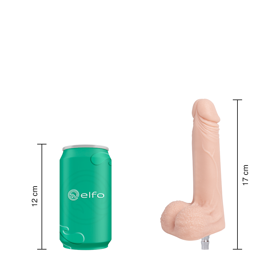 Dildo Uriel Flesh Compatible con Lovense Machine - Sen Fantasy