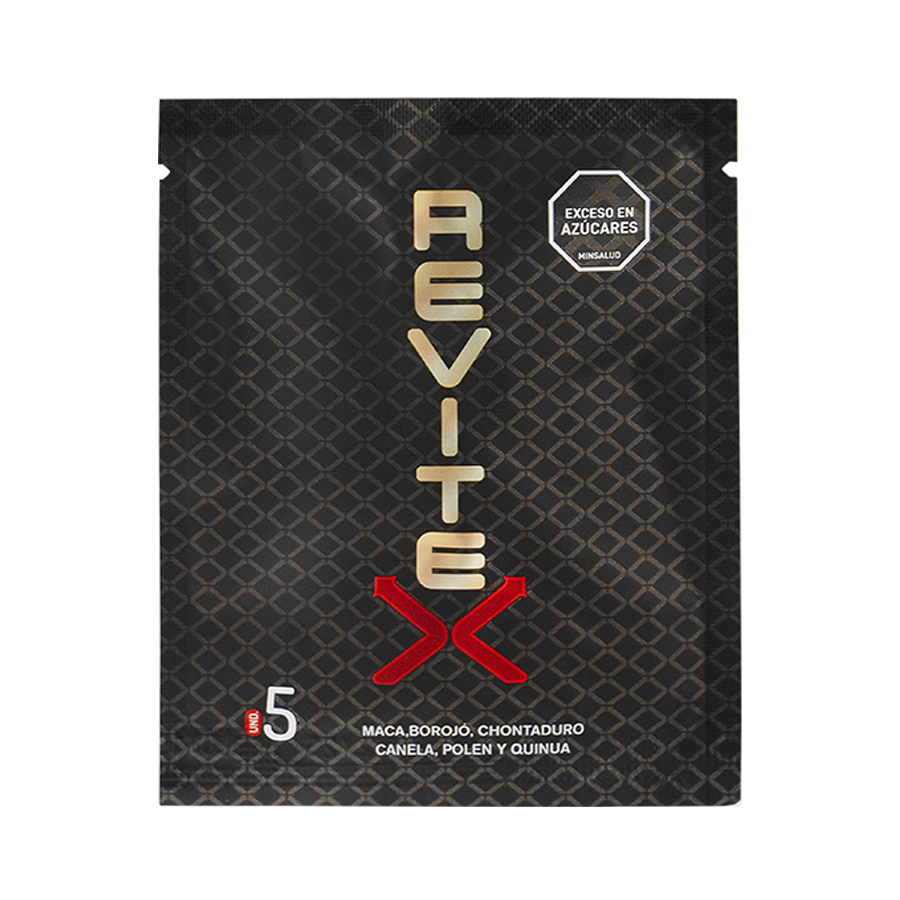 Energizante Revitex Pills x 5 Unidades - Sen Fantasy