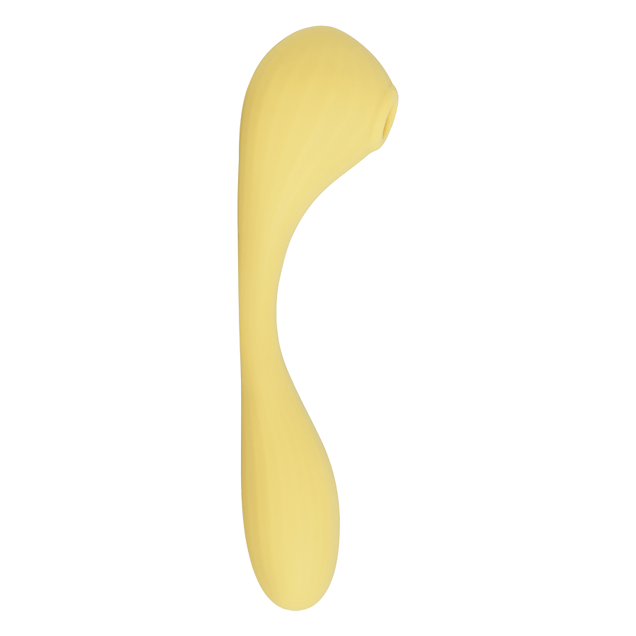 Estimulador Clitorial y Vibrador Punto G con APP Magic Bobi Yellow - Sen Fantasy