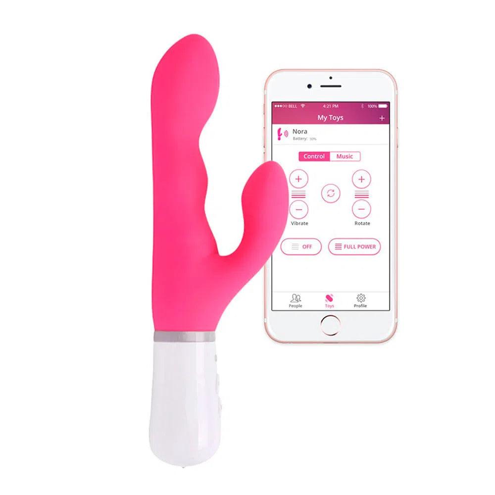 Lovense Nora Vibrador Doble Estimulacion Interactivo - Sen Fantasy
