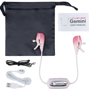 Lovense Pezoneras vibratorias Gemini - Sen Fantasy