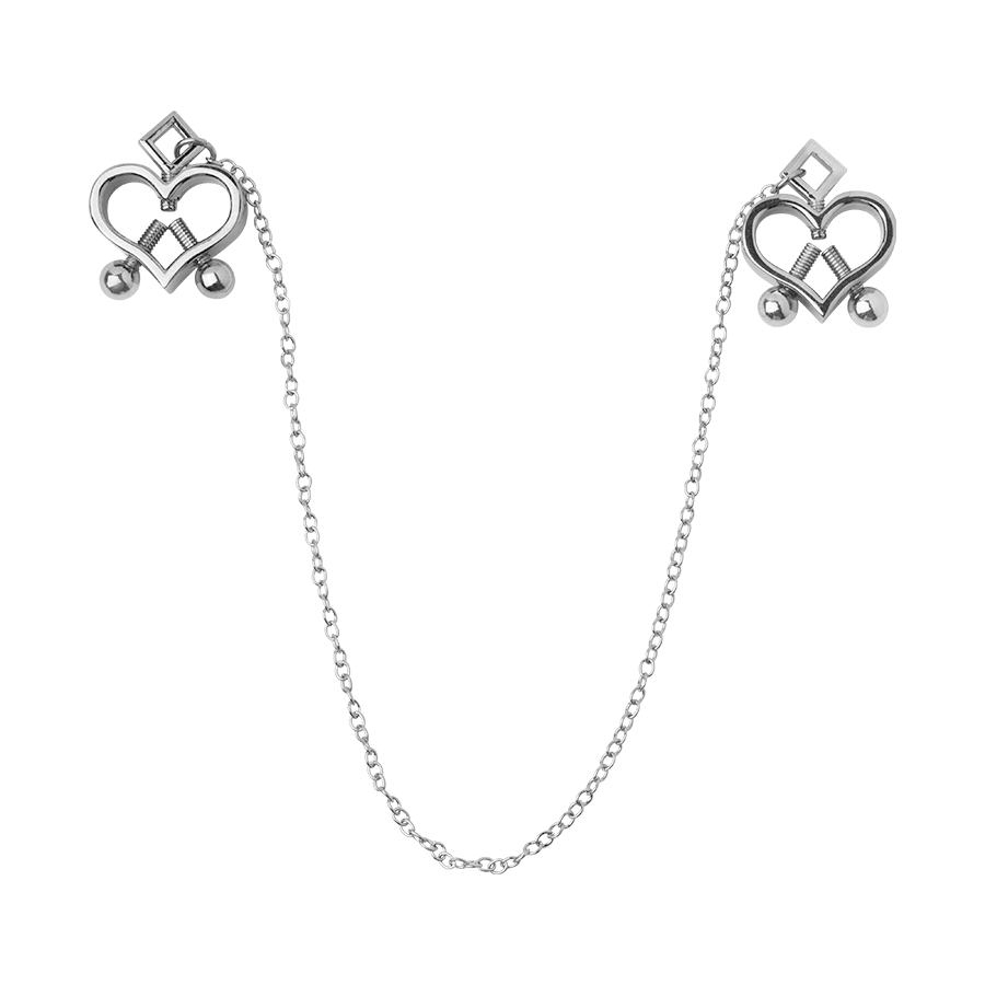 Pinzas para Pezones Corazón Kinky - Sen Fantasy