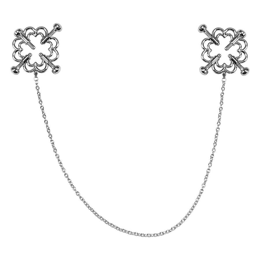 Pinzas Para Pezones Metal Flower - Sen Fantasy