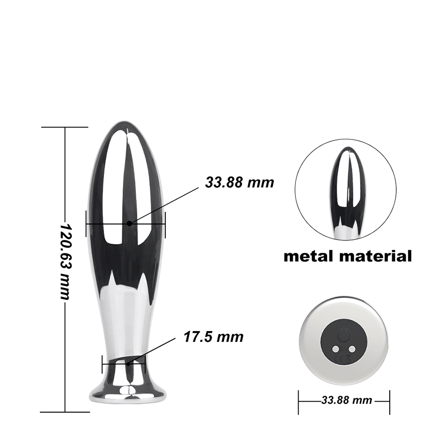 Plug Anal Doley Silver - Sen Fantasy