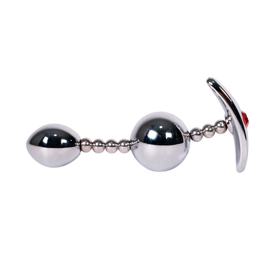 Plug Anal Double Egg Gema Roja - Sen Fantasy