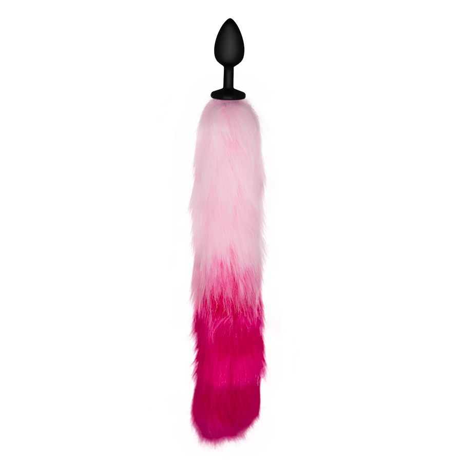 Plug Anal Pink And White Fox - Sen Fantasy