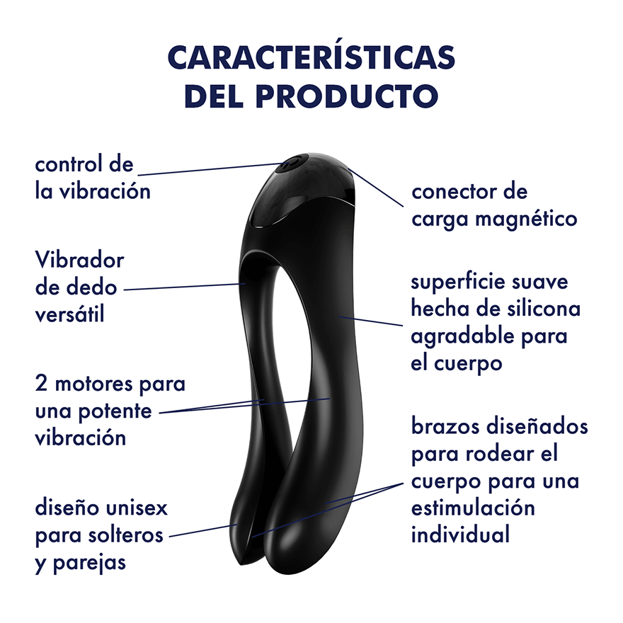 Satisfyer Candy Cane Vibrador Para Pareja - Sen Fantasy