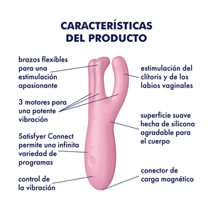 Satisfyer Threesome 4 Con App - Sen Fantasy