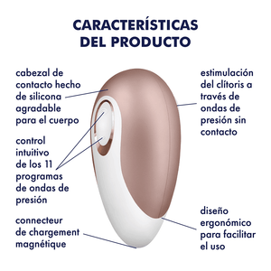 Satisfyer Deluxe Estimulador De Clitoris - Sen Fantasy