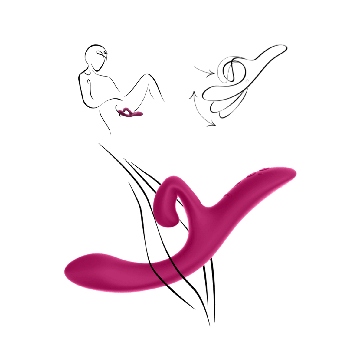 We-Vibe Vibrador Clitoris Y Punto G Interactivo Nova 2 - Sen Fantasy