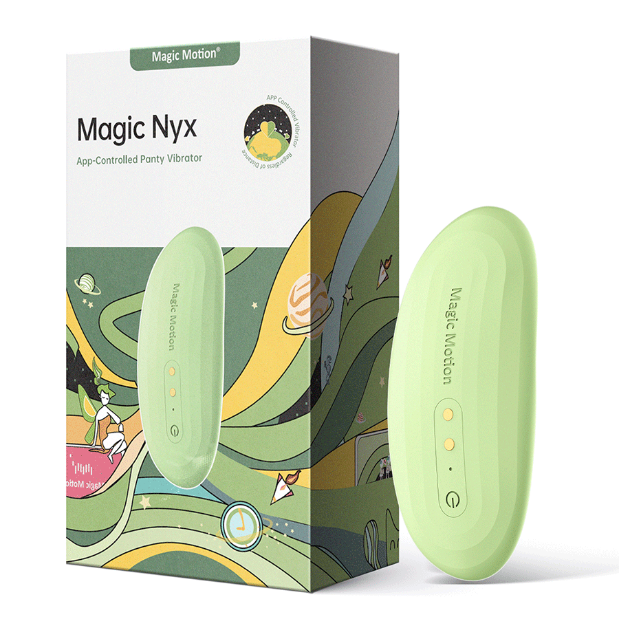 Vibrador Estimulador Clitorial Magic Nyx Controlado por APP Global