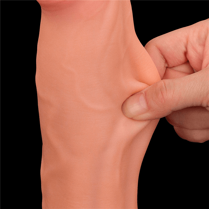 11.5'' King Sized Sliding Skin Dual Layer Dong Flesh - Sen Fantasy
