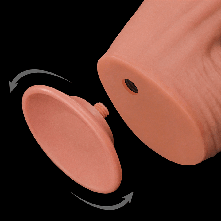 12'' King Sized Sliding Skin Dual Layer Dong - Sen Fantasy
