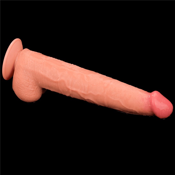 13.5'' King Sized Sliding Skin Dual Layer Dong Flesh - Sen Fantasy