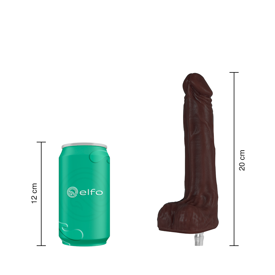 Dildo Paul Brown Compatible Con Lovense Machine