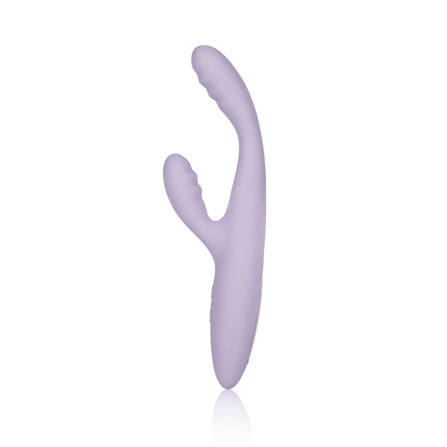 VIbrador de Doble Estimulación Cici + 2 Lila Pastel Controlado por APP Global By Svakom