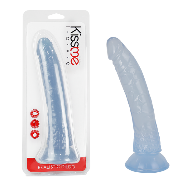 Dildo Realistic Clear 8.26''