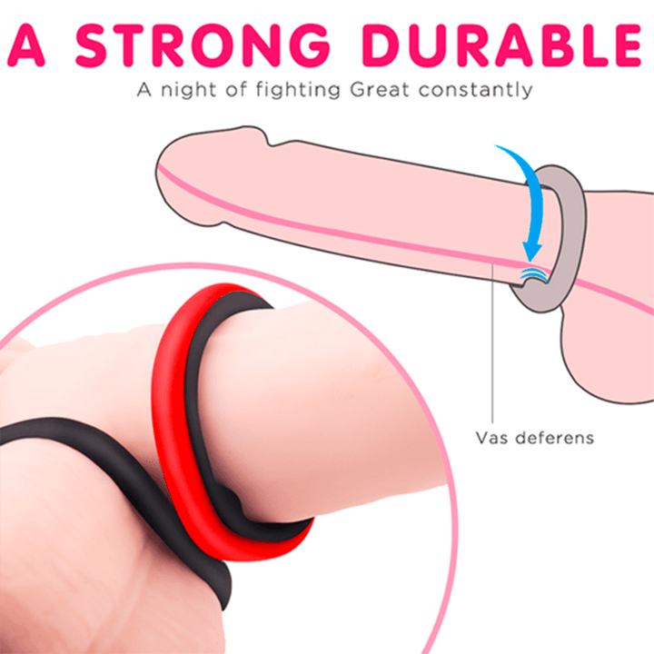 Anillo Para El Pene Power Black - Sen Fantasy