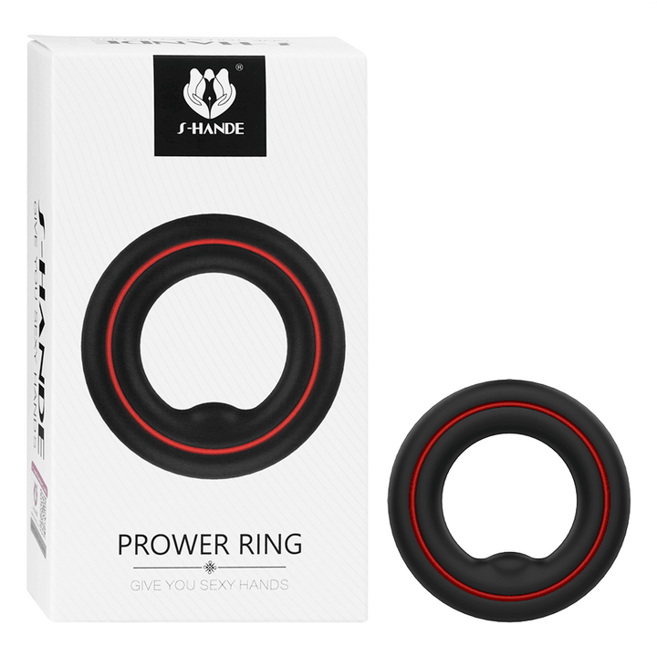 Anillo Para El Pene Power Black - Sen Fantasy