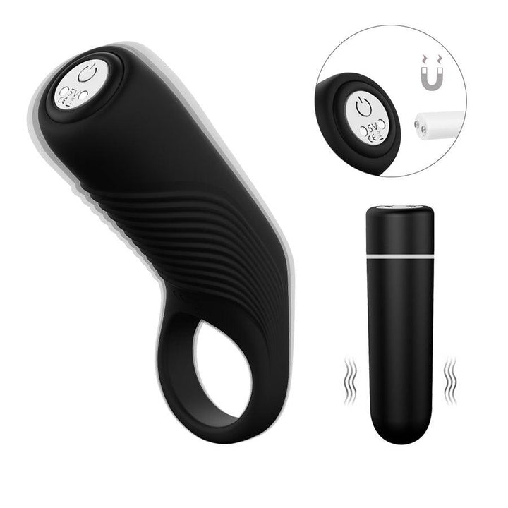 Anillo Vibrador Lure Black - Sen Fantasy