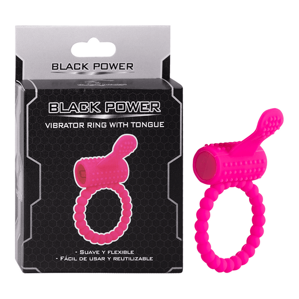 Anillo Vibrador Ring With Tongue - Sen Fantasy