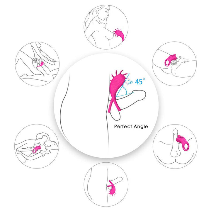 Anillo Vibrador Wind Pink - Sen Fantasy