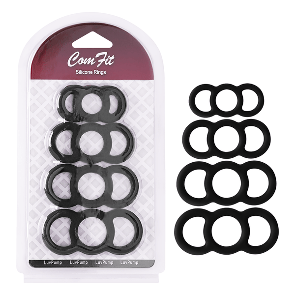 Anillos Para el Pene Silicone Ring Negras - Sen Fantasy