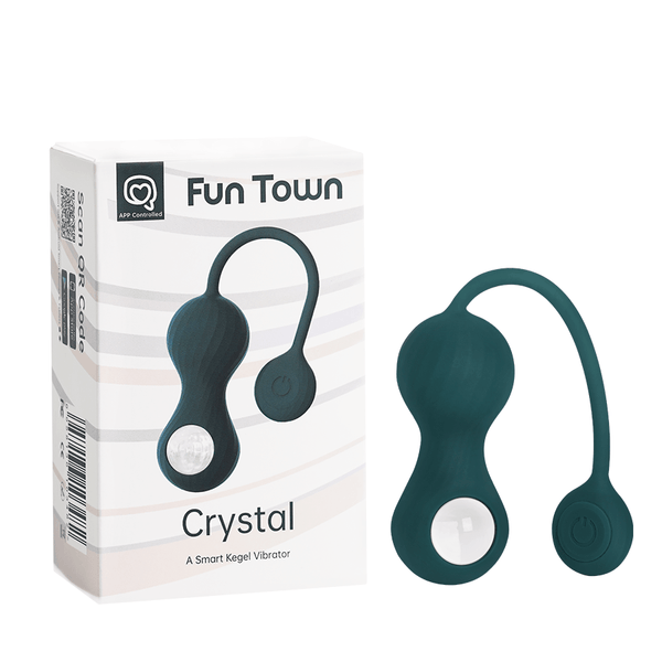 Bolas Vaginales Vibradoras Kegel Crystal Controladas por APP Global - Sen Fantasy