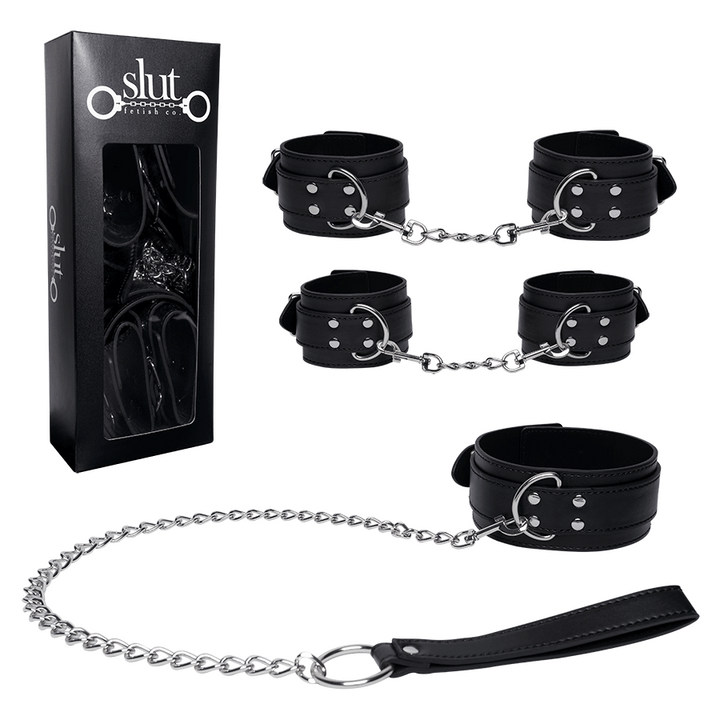 Bondage 3 Piezas Black - Sen Fantasy