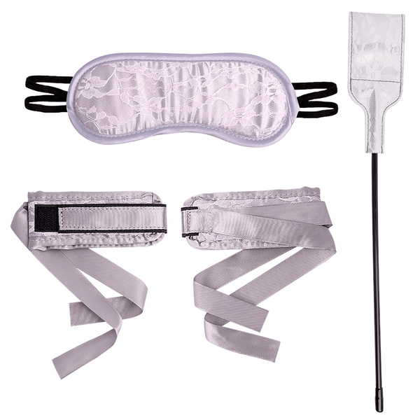 Bondage 3 Piezas Grey - Sen Fantasy