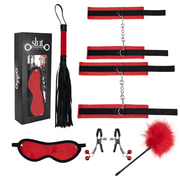 Bondage 6 Piezas Red - Sen Fantasy