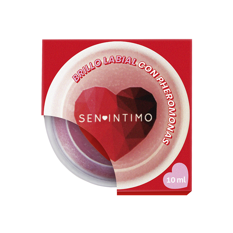 Brillo Labial X 10 Ml Frutos Rojos Sen Intimo - Sen Fantasy