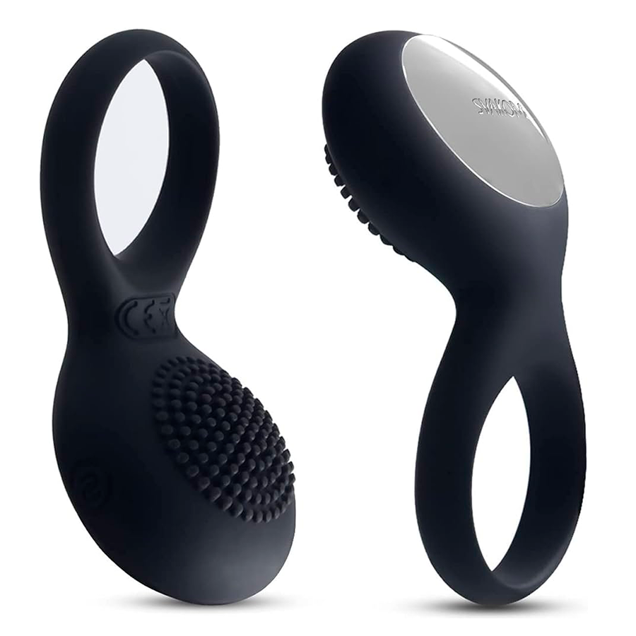 Anillo Vibrador Tyler Negro By Svakom
