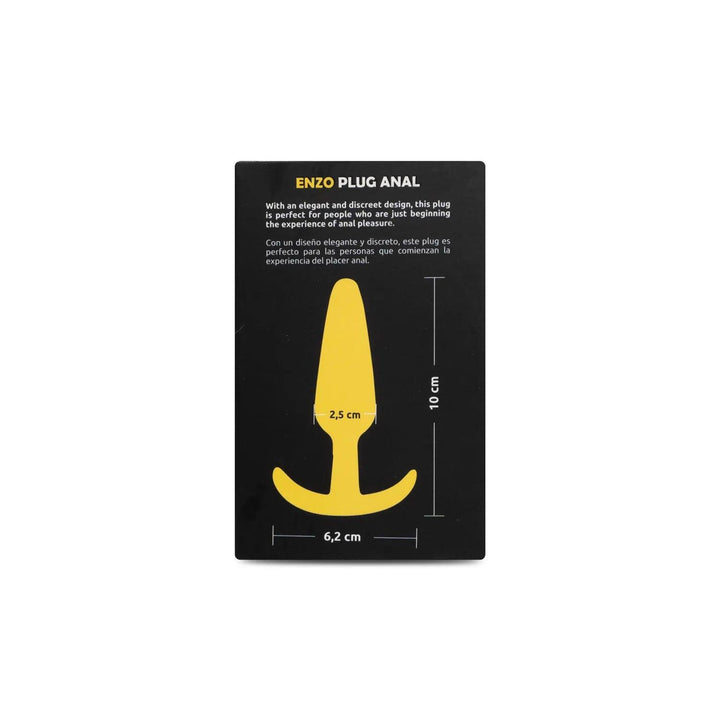 CamToyz Plug Anal Anubis Enzo Negro M - Sen Fantasy