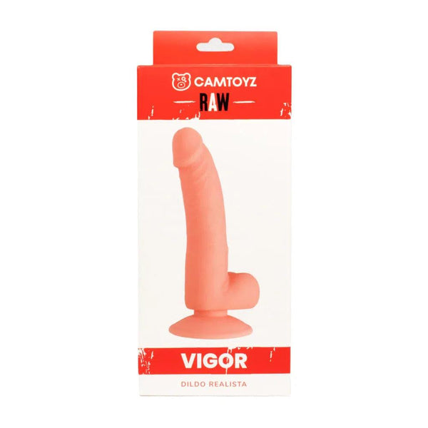 Camtoyz Raw Dildo Realista Vigor 20,2 cm Piel - Sen Fantasy