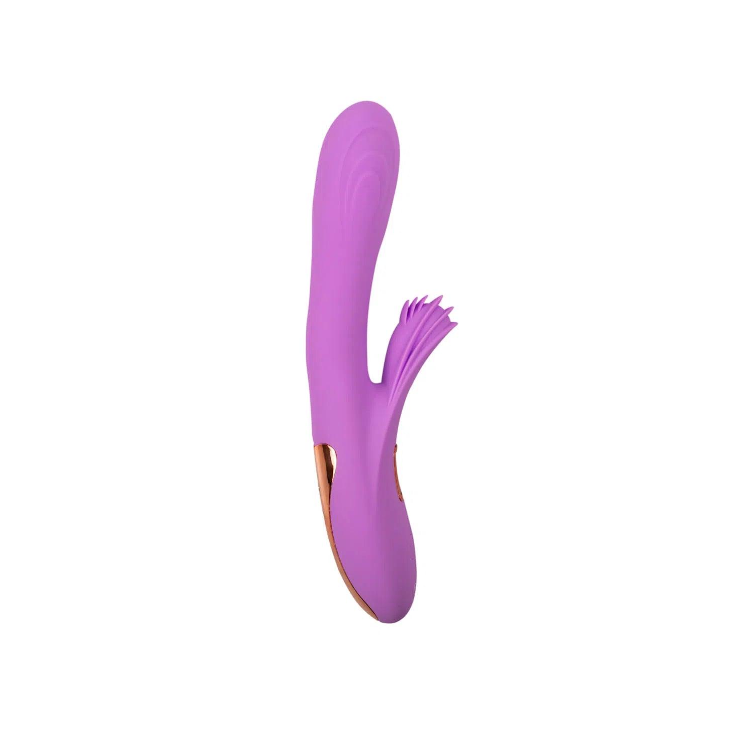 Camtoyz Vibrador Doble Nelea Lila - Sen Fantasy