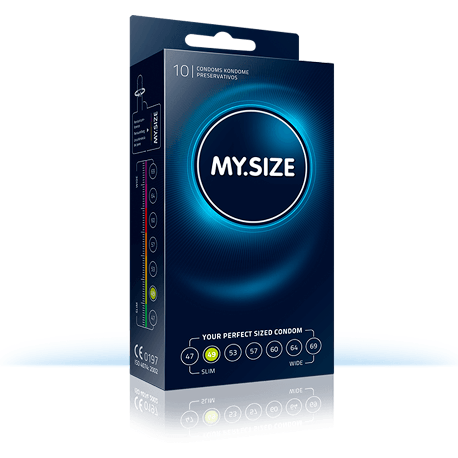 Condón Mysize 49 milímetros x 3 Unidades - Sen Fantasy